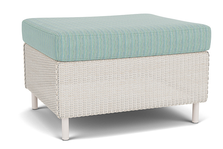 Lloyd Flanders™ Visions Ottoman - Antique White