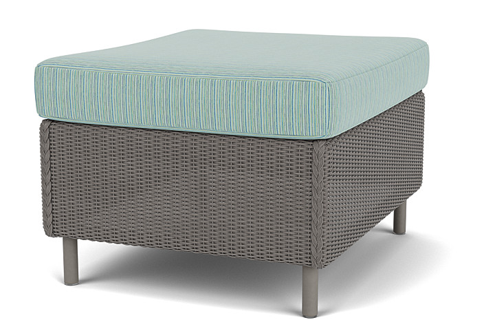 Lloyd Flanders™ Visions Ottoman - Pewter