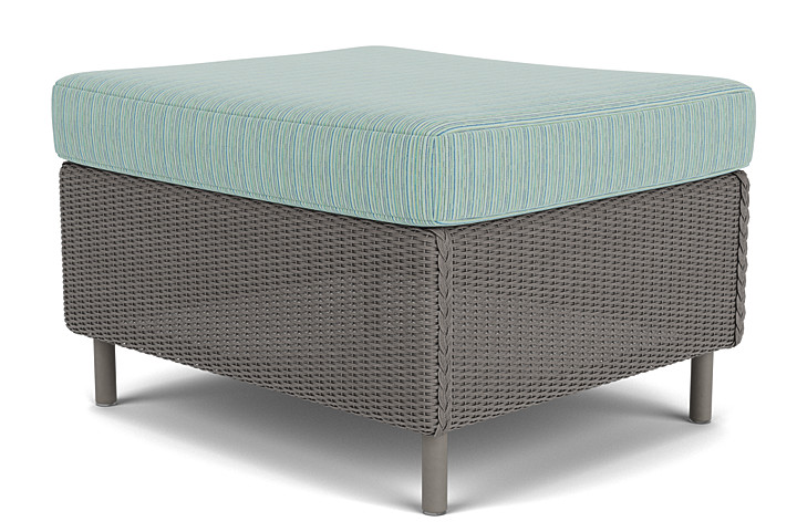 Lloyd Flanders™ Visions Ottoman - Pewter