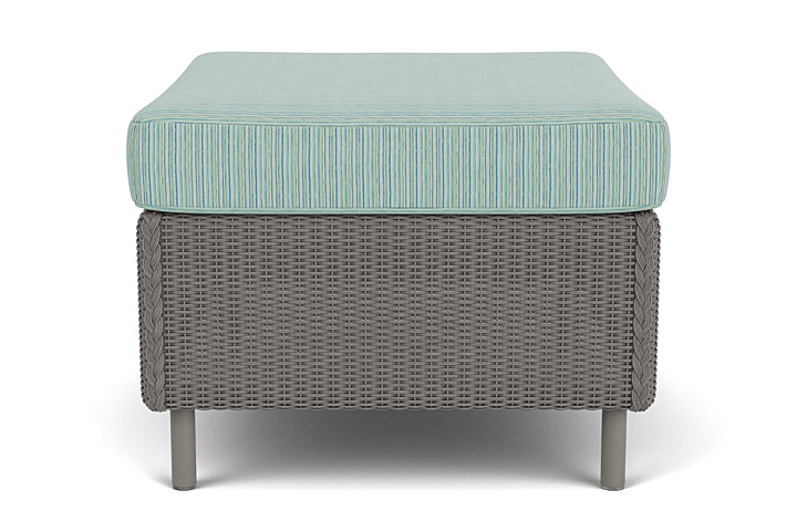 Lloyd Flanders™ Visions Ottoman - Pewter