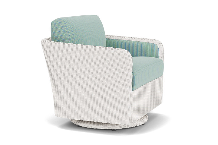 Lloyd Flanders™ Visions Swivel Glider Lounge Chair - White