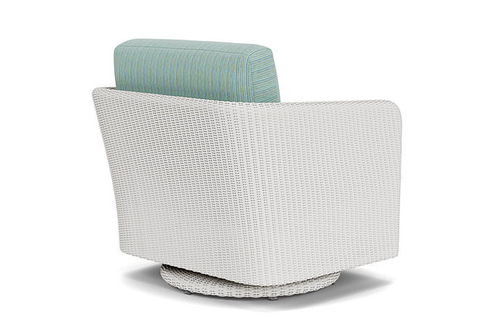 Lloyd Flanders™ Visions Swivel Glider Lounge Chair - Matte White