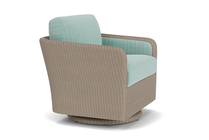 Lloyd Flanders™ Visions Swivel Glider Lounge Chair - French Beige