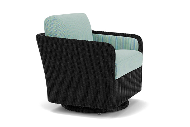 Lloyd Flanders™ Visions Swivel Glider Lounge Chair - Ebony