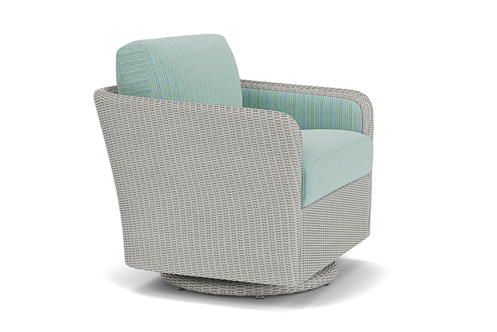 Lloyd Flanders™ Visions Swivel Glider Lounge Chair - Platinum