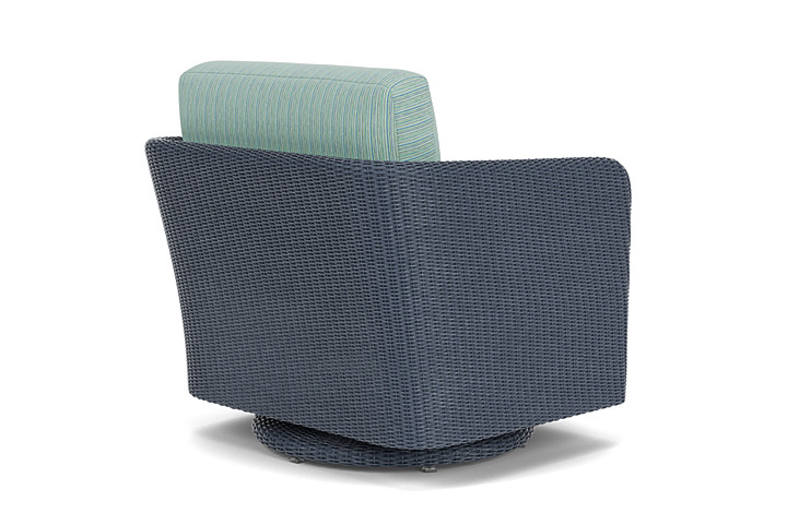 Lloyd Flanders™ Visions Swivel Glider Lounge Chair - Denim Blue