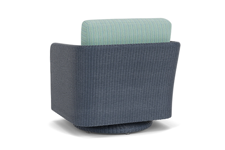 Lloyd Flanders™ Visions Swivel Glider Lounge Chair - Denim Blue