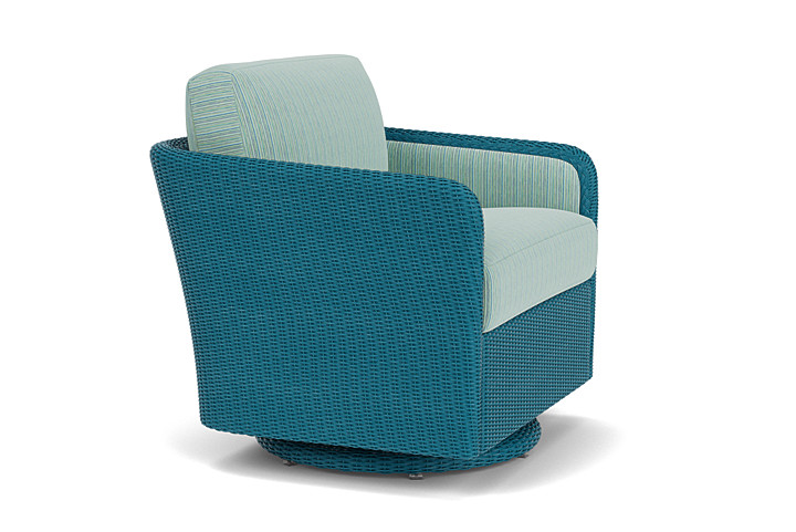 Lloyd Flanders™ Visions Swivel Glider Lounge Chair - Peacock