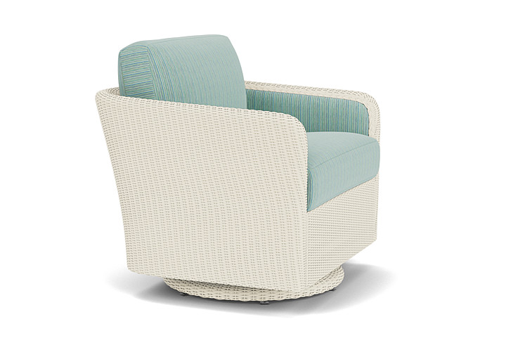 Lloyd Flanders™ Visions Swivel Glider Lounge Chair - Ivory