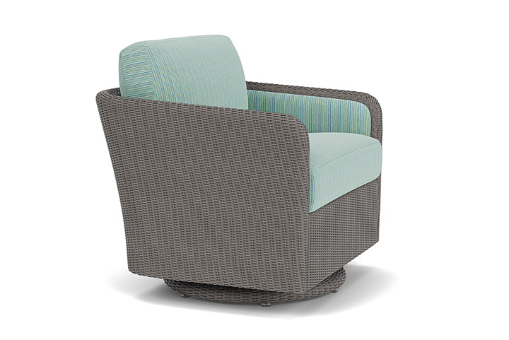 Lloyd Flanders™ Visions Swivel Glider Lounge Chair - Pewter