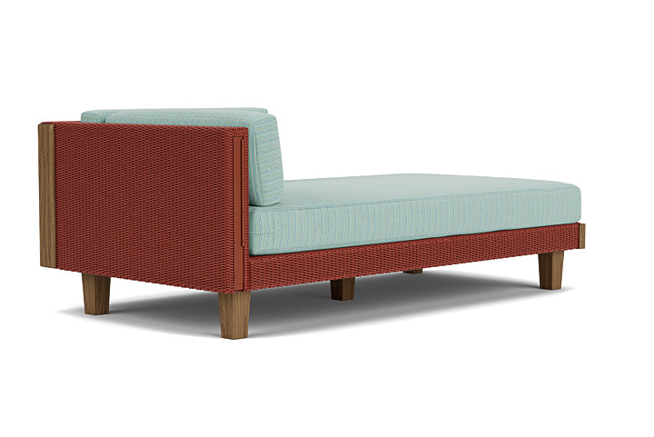 Lloyd Flanders™ Catalina Left Arm Chaise - Terracotta