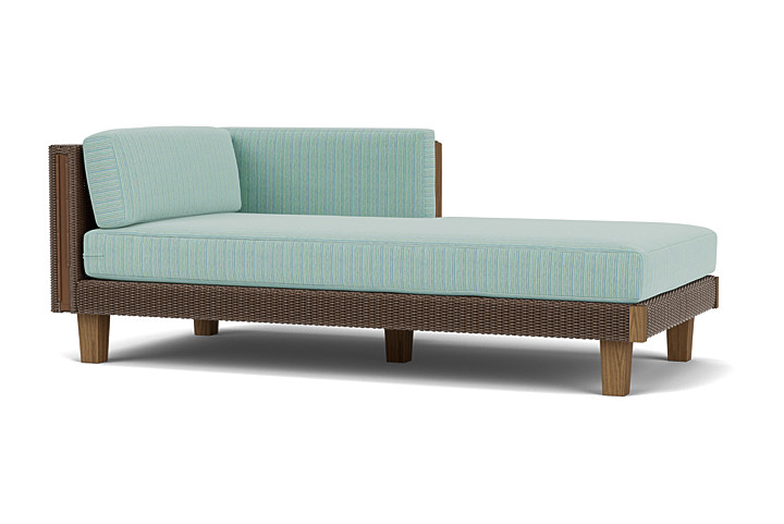 Lloyd Flanders™ Catalina Left Arm Chaise - Bark