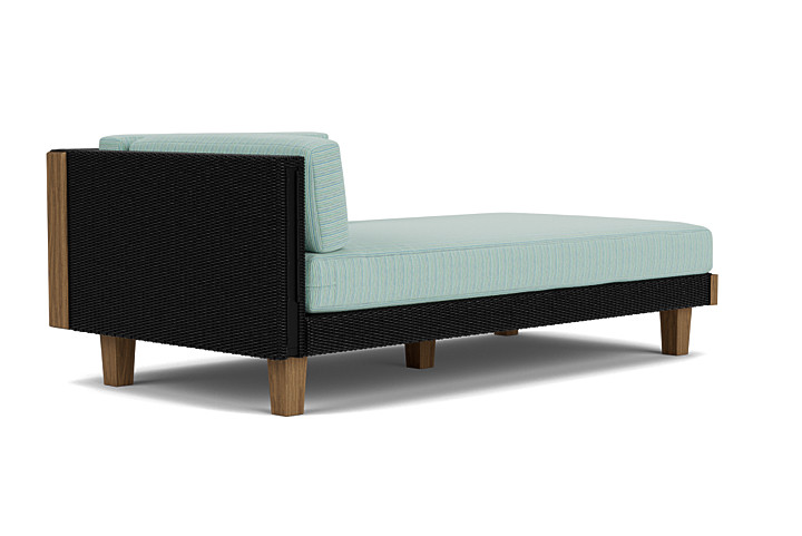 Lloyd Flanders™ Catalina Left Arm Chaise - Ebony