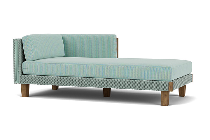 Lloyd Flanders™ Catalina Left Arm Chaise - Sea Glass