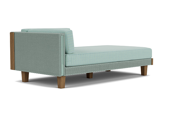 Lloyd Flanders™ Catalina Left Arm Chaise - Sea Glass