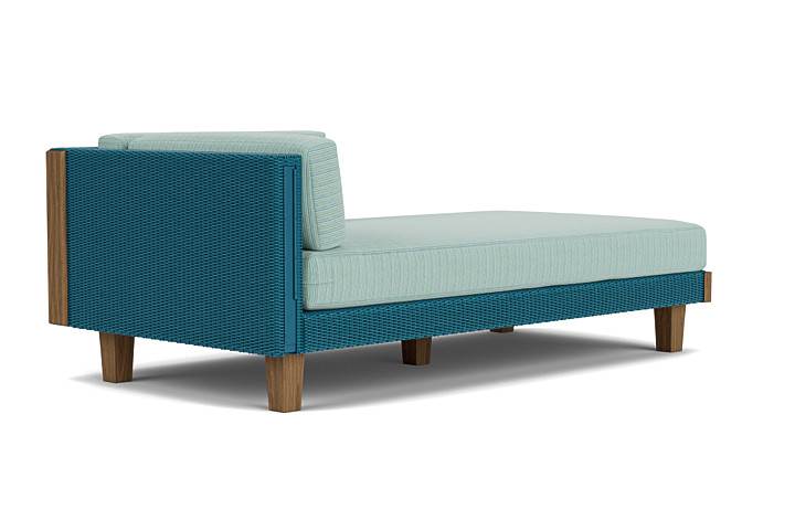 Lloyd Flanders™ Catalina Left Arm Chaise - Peacock