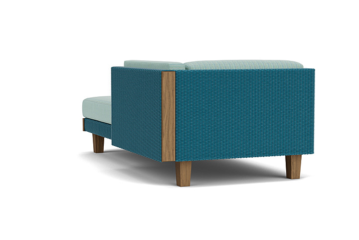 Lloyd Flanders™ Catalina Left Arm Chaise - Peacock