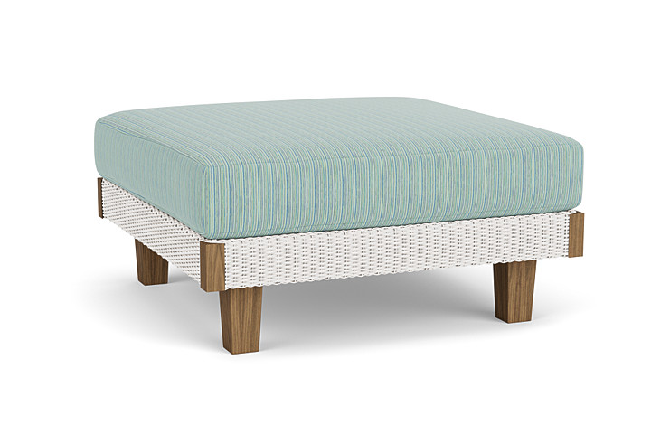 Lloyd Flanders™ Catalina Ottoman  - White