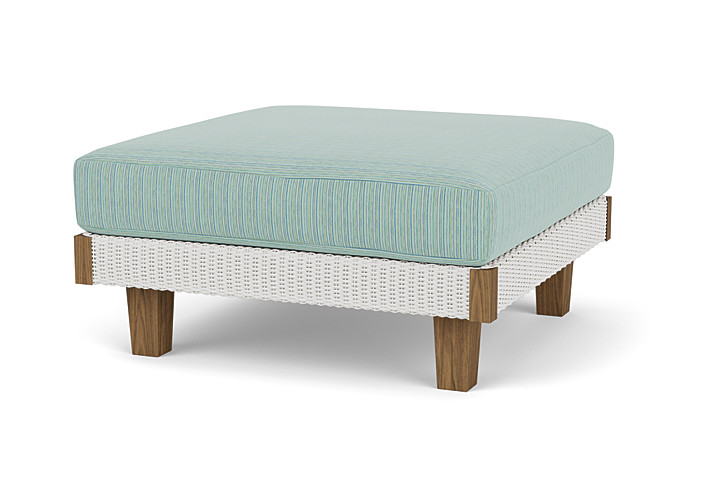 Lloyd Flanders™ Catalina Ottoman  - Matte White