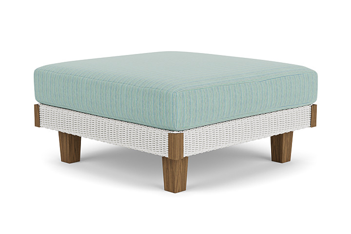 Lloyd Flanders™ Catalina Ottoman  - Matte White