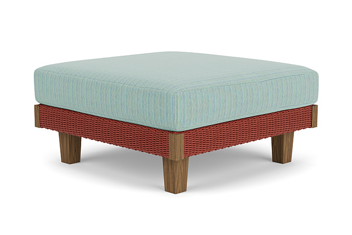 Lloyd Flanders™ Catalina Ottoman  - Terracotta