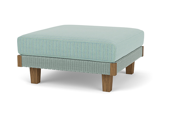 Lloyd Flanders™ Catalina Ottoman  - Sea Glass