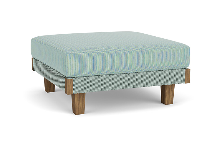 Lloyd Flanders™ Catalina Ottoman  - Sea Glass