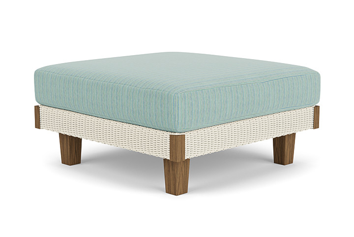 Lloyd Flanders™ Catalina Ottoman  - Ivory