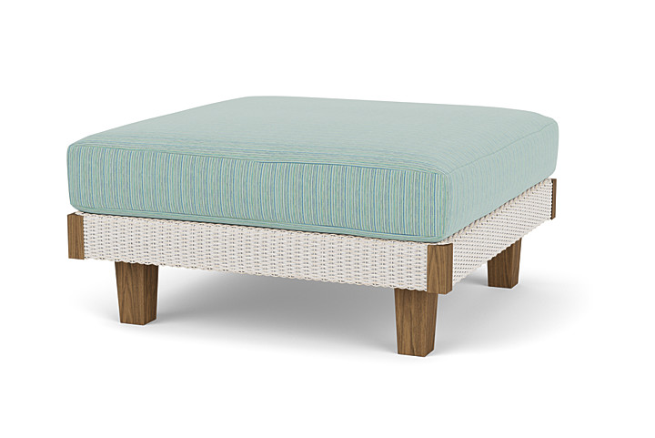 Lloyd Flanders™ Catalina Ottoman  - Antique White