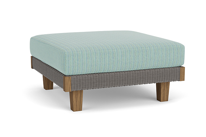 Lloyd Flanders™ Catalina Ottoman  - Pewter