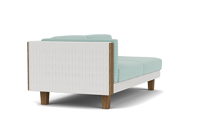 Lloyd Flanders™ Catalina Right Arm Loveseat - Matte White