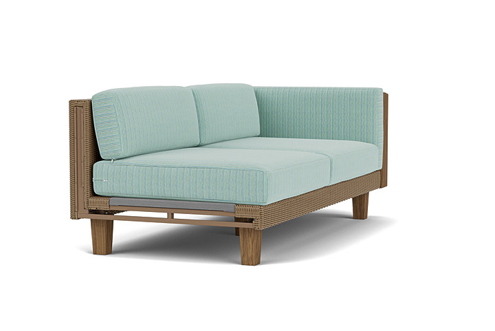 Lloyd Flanders™ Catalina Left Arm Loveseat - Fawn