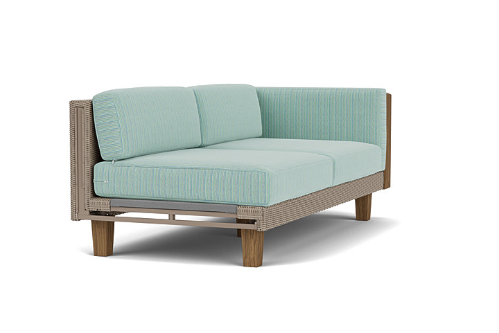 Lloyd Flanders™ Catalina Left Arm Loveseat - French Beige