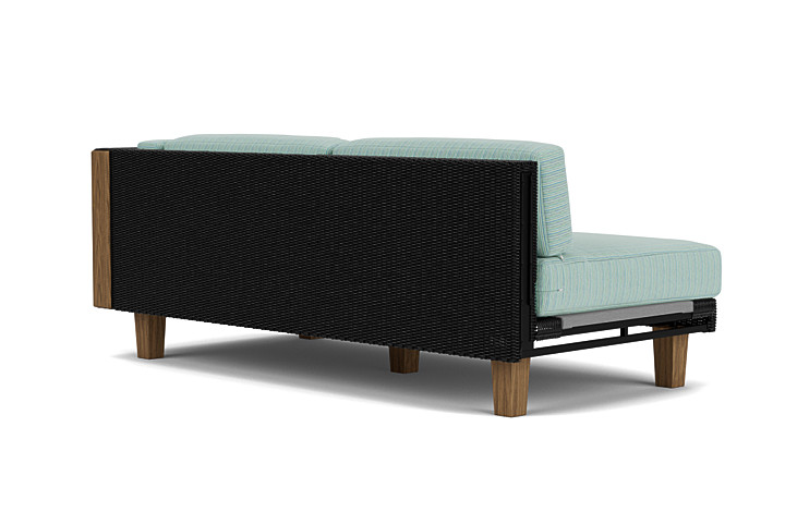 Lloyd Flanders™ Catalina Left Arm Loveseat - Ebony