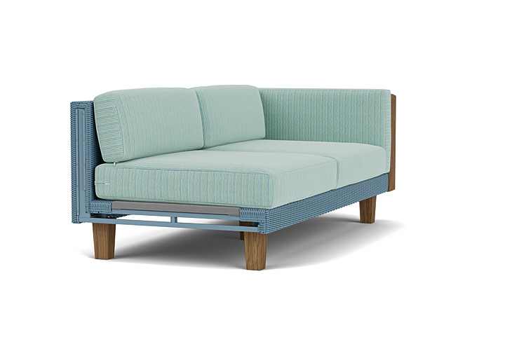 Lloyd Flanders™ Catalina Left Arm Loveseat - Stillwater