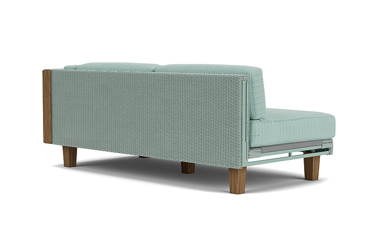 Lloyd Flanders™ Catalina Left Arm Loveseat - Sea Glass