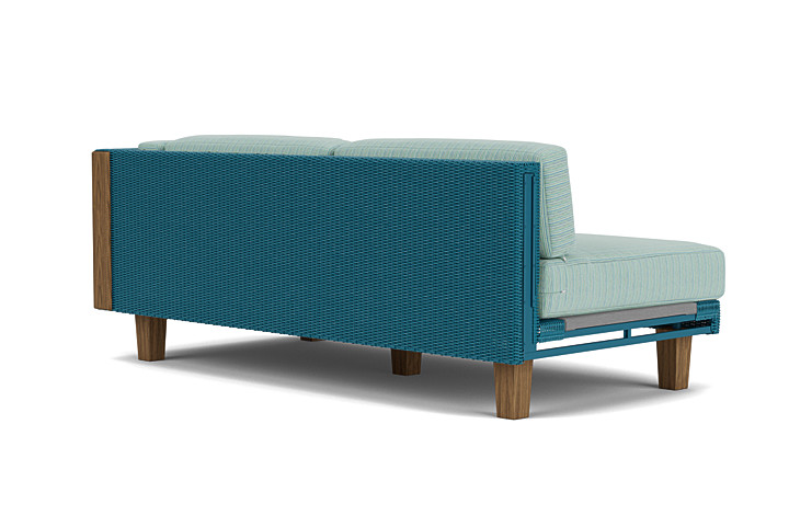 Lloyd Flanders™ Catalina Left Arm Loveseat - Peacock