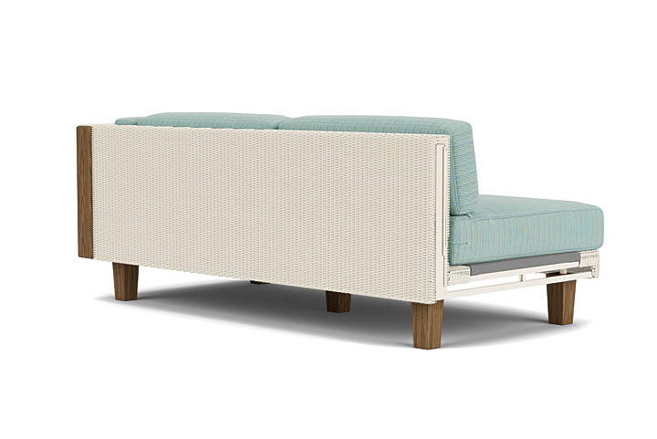 Lloyd Flanders™ Catalina Left Arm Loveseat - Ivory