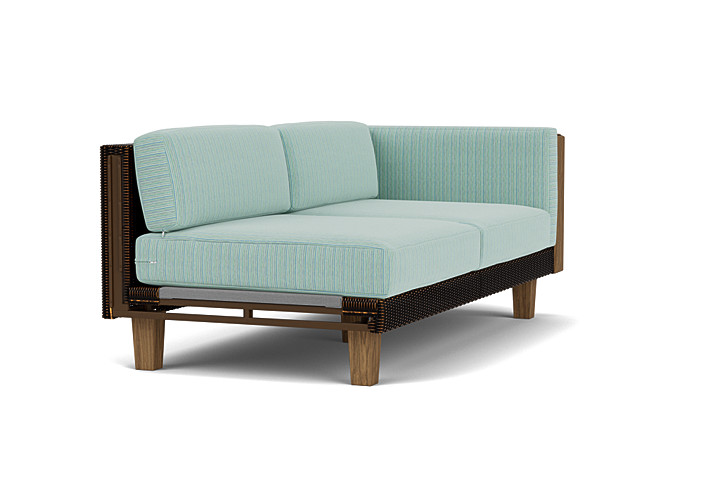 Lloyd Flanders™ Catalina Left Arm Loveseat - Mink