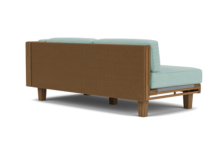 Lloyd Flanders™ Catalina Left Arm Loveseat - Hickory