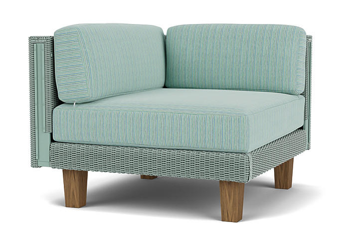 Lloyd Flanders™ Catalina Corner Sectional - Sea Glass