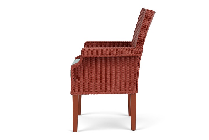 Lloyd Flanders™ Hamptons Dining Armchair - Terracotta