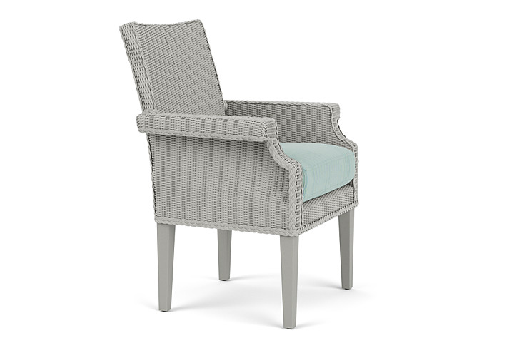 Lloyd Flanders™ Hamptons Dining Armchair - Platinum