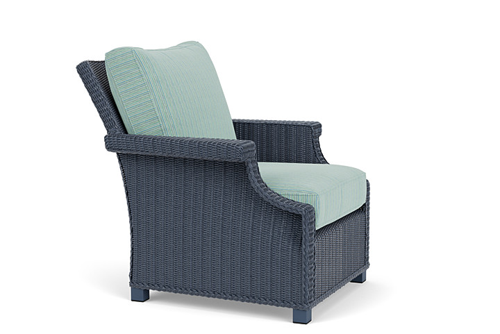 Lloyd Flanders™ Hamptons Lounge Chair - Denim Blue