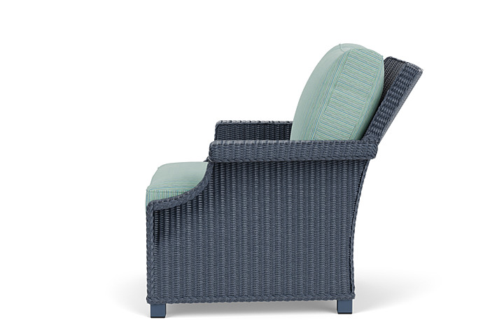 Lloyd Flanders™ Hamptons Lounge Chair - Denim Blue