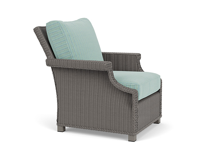 Lloyd Flanders™ Hamptons Lounge Chair - Pewter