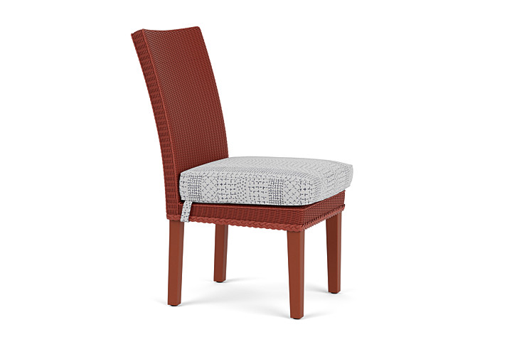 Lloyd Flanders™ Hamptons Armless Dining Chair - Terracotta