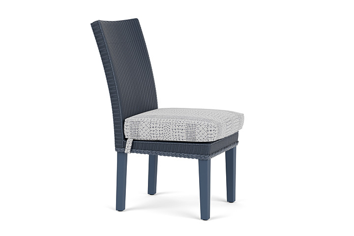 Lloyd Flanders™ Hamptons Armless Dining Chair - Denim Blue