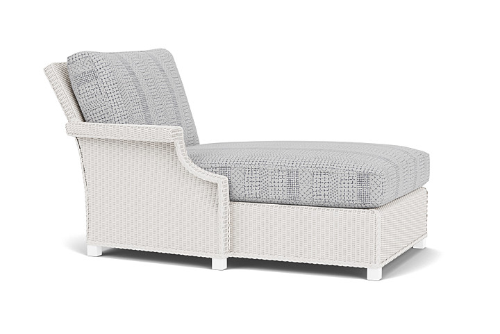 Lloyd Flanders™ Hamptons Right Arm Chaise - White