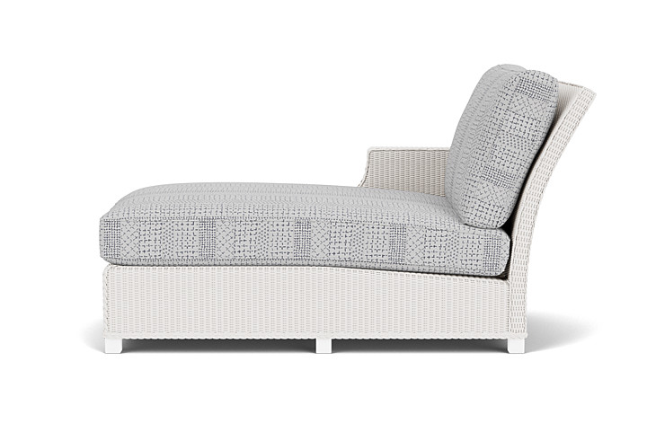 Lloyd Flanders™ Hamptons Right Arm Chaise - White